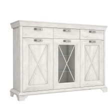 Vitrine >Kashmir < in Klarglas - 177,7x127,7x48,3cm (BxHxT)