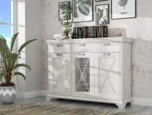 Vitrine >Kashmir < in Klarglas - 177,7x127,7x48,3cm...