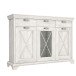 Vitrine >Kashmir < in Klarglas - 177,7x127,7x48,3cm (BxHxT)