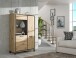 Highboard >Trondheim < in Klarglas - 101,4x161x41,5cm (BxHxT)