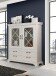 Vitrine >Kashmir < in Klarglas - 123x162,3x48,2cm (BxHxT)