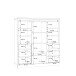Highboard >Kaszimiro< in braun,schwarz - 148,4x160,2x52cm (BxHxT)