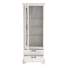 Glasvitrine >Kashmir < in Klarglas - 78x210,3x48,2cm (BxHxT)