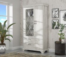 Vitrine >Kashmir < in Klarglas - 113x210,3x48,3cm...