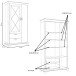Vitrine >Kashmir < in Klarglas - 113x210,3x48,3cm (BxHxT)
