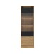 Vitrine >Kaszimiro< in Klarglas - 63,4x198,6x52cm (BxHxT)
