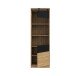 Vitrine >Kaszimiro< in Klarglas - 63,4x198,6x52cm (BxHxT)