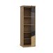 Vitrine >Kaszimiro< in Klarglas - 63,4x198,6x52cm (BxHxT)