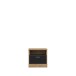 Nachtkommode >Kaszimiro< in braun,schwarz - 48,5x48,2x43,1cm (BxHxT)