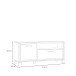 TV-Board >Trondheim< in schwarz,braun - 131,4x58,9x41,5cm (BxHxT)