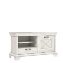 TV-Board >Kashmir< in weiß,beige - 122,7x66,6x48,2cm (BxHxT)