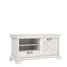TV-Board >Kashmir< in weiß,beige - 122,7x66,6x48,2cm (BxHxT)