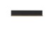 Wandregal >Kaszimiro< in braun,schwarz - 160x29,6x21,9cm (BxHxT)