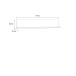 Wandregal >Kaszimiro< in braun,schwarz - 160x29,6x21,9cm (BxHxT)