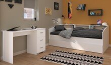 Jugendzimmer-Set >Sleep 46< in Weiss