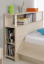 Jugendzimmer-Set >Charly 10< in Akazie / Weiss
