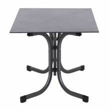 Gartentisch >Sola< in anthrazit, dark stone - 120x70x80 (BxHxT)