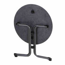 Gartentisch >Sola< in matt-anthrazit, dark stone - 70x80 (HxD)