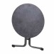 Gartentisch >Sola< in matt-anthrazit, dark stone - 70x80 (HxD)