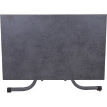 Klapptisch >Sola< in matt-anthrazit, dark stone - 140x70x90 (BxHxT)