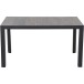 Gartentisch >Silva< in matt anthrazit, washed grey - 140x74x90 (BxHxT)
