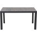 Gartentisch >Silva< in matt anthrazit, washed grey - 140x74x90 (BxHxT)