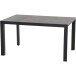 Gartentisch >Silva< in matt anthrazit, washed grey - 140x74x90 (BxHxT)