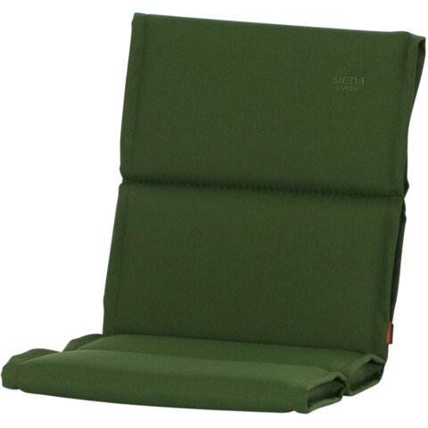 Sitzauflage >Stella< in grün, 100% Polypropylen - 96x3x46cm (BxHxT)