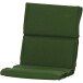 Sitzauflage >Stella< in grün, 100% Polypropylen - 96x3x46cm (BxHxT)