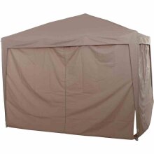 Pavillon >Starter< in grau, taupe - 300x260x300...