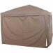 Pavillon >Starter< in grau, taupe - 300x260x300 (BxHxT)
