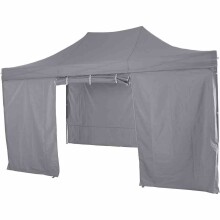 Pavillon >Allrounder< in grau - 300x330x450 (BxHxT)