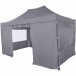 Pavillon >Allrounder< in grau - 300x330x450 (BxHxT)