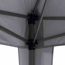 Pavillon >Starter< in grau - 300x260x300 (BxHxT)