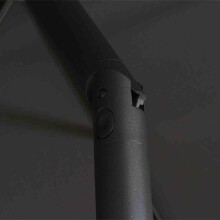 Sonnenschirm >Isa< in anthrazit - 200x255x300 (BxHxT)