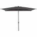 Sonnenschirm >Isa< in anthrazit - 200x255x300 (BxHxT)