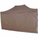 Pavillon >Allrounder< in grau, taupe - 300x330x450 (BxHxT)