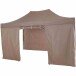 Pavillon >Allrounder< in grau, taupe - 300x330x450 (BxHxT)