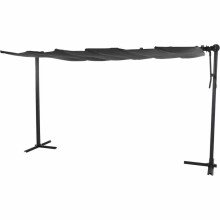 Standmarkise >Enna< in matt anthrazit - 350x220x250 (BxHxT)