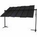 Standmarkise >Enna< in matt anthrazit - 350x220x250 (BxHxT)