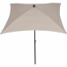 Sonnenschirm >City< in anthrazit, natur - 180x235x180 (BxHxT)