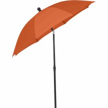 Sonnenschirm >City< in anthrazit, terracotta - 180x235x180 (BxHxT)