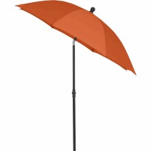 Sonnenschirm >City< in anthrazit, terracotta - 180x235x180 (BxHxT)