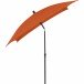 Sonnenschirm >City< in anthrazit, terracotta - 180x235x180 (BxHxT)