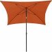 Sonnenschirm >City< in anthrazit, terracotta - 180x235x180 (BxHxT)
