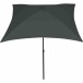 Sonnenschirm >City< in anthrazit, grau - 180x235x180 (BxHxT)