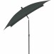 Sonnenschirm >City< in anthrazit, grau - 180x235x180 (BxHxT)