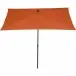 Sonnenschirm >City< in anthrazit, terracotta - 140x235x210 (BxHxT)
