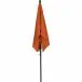 Sonnenschirm >City< in anthrazit, terracotta - 140x235x210 (BxHxT)