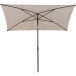 Sonnenschirm >City< in anthrazit, natur - 140x235x210 (BxHxT)